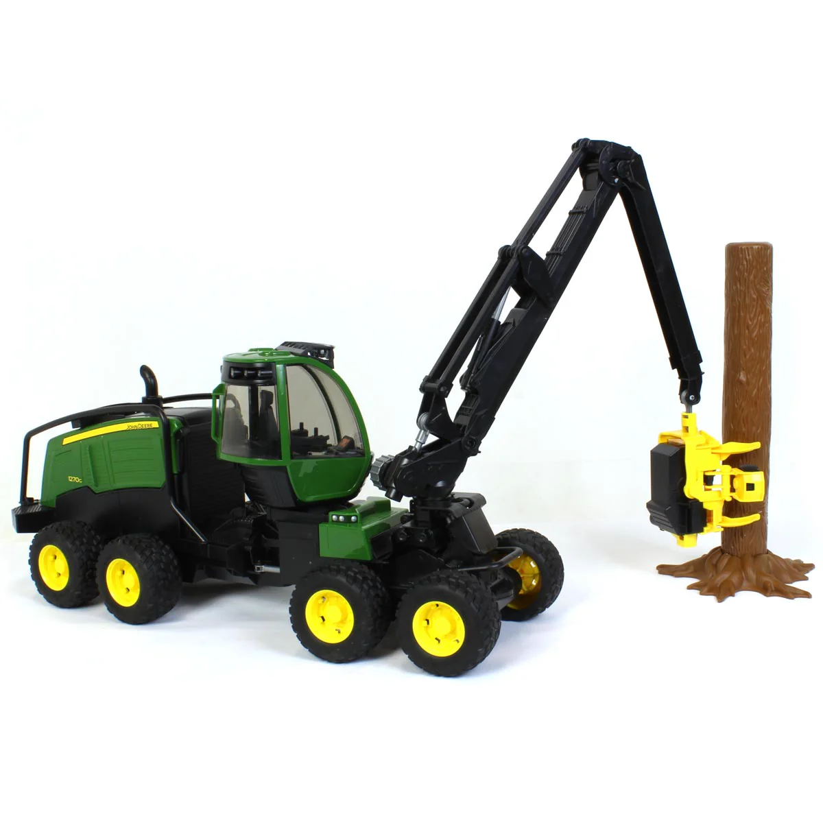 1/16 Bruder John Deere 1270G Tree Harvester with Trunk - Image 3