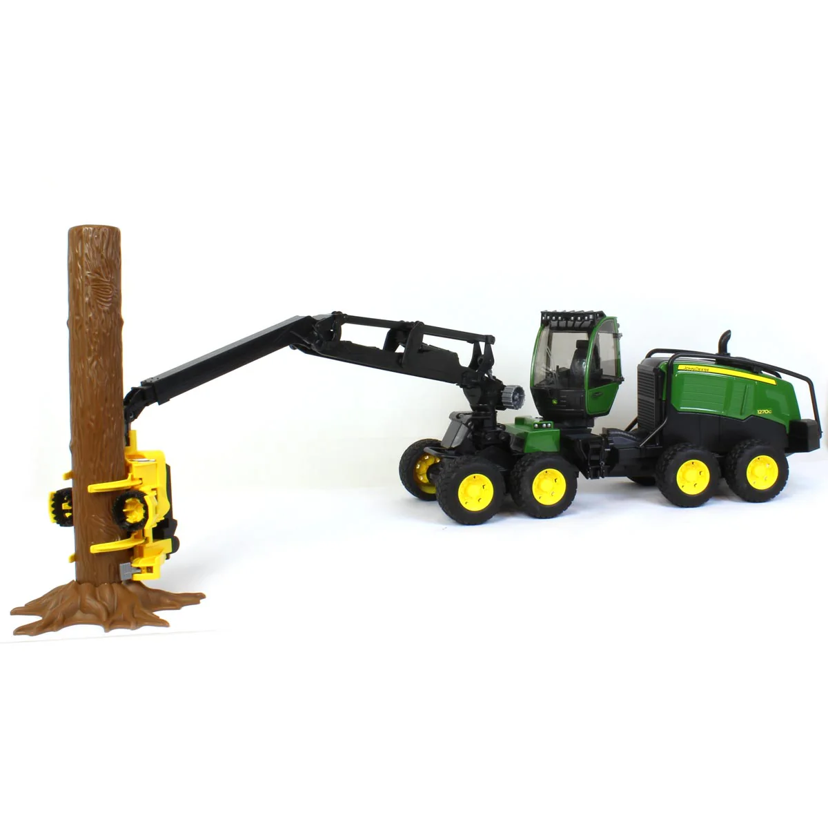 1/16 Bruder John Deere 1270G Tree Harvester with Trunk - Image 7