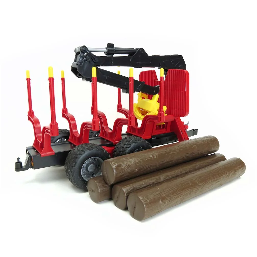 1/16 Forestry Trailer with Loading Crane & 4 Logs - Image 5