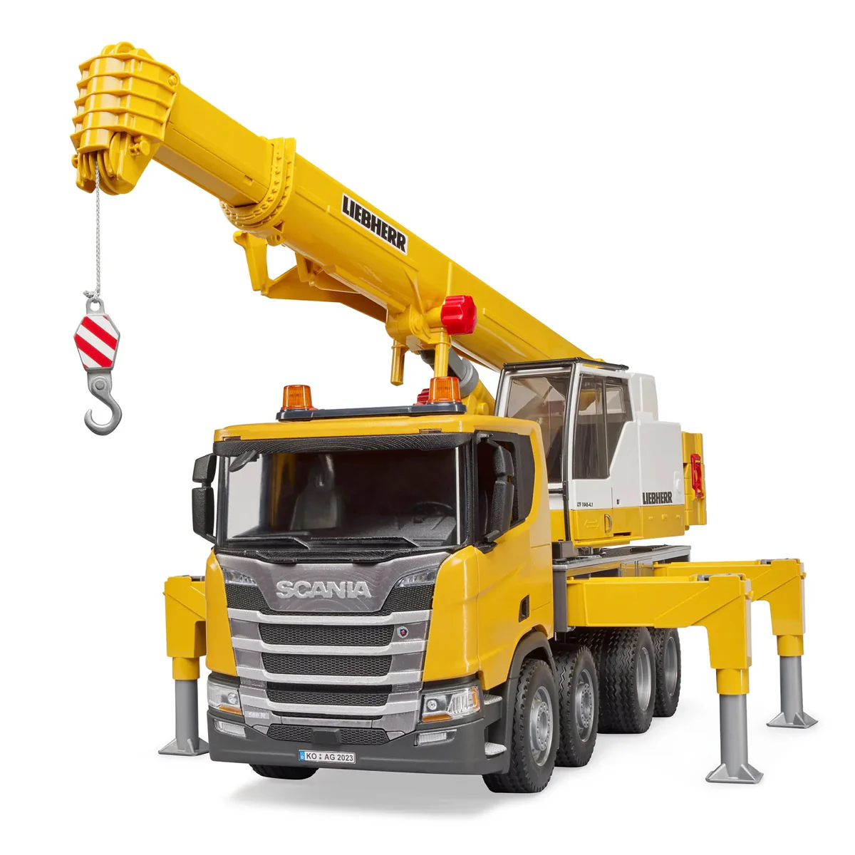 1/16 Scania Super 560R Liebherr Crane Truck by Bruder - Image 5