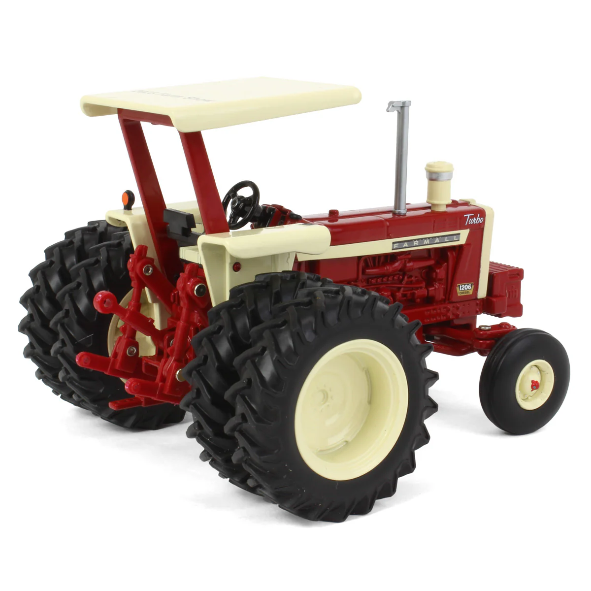 1/32 Farmall 1206 Tractor with ROPS, Rear Duals & 3-Point Hitch by ERTL, 2023 Farm Show - Image 3
