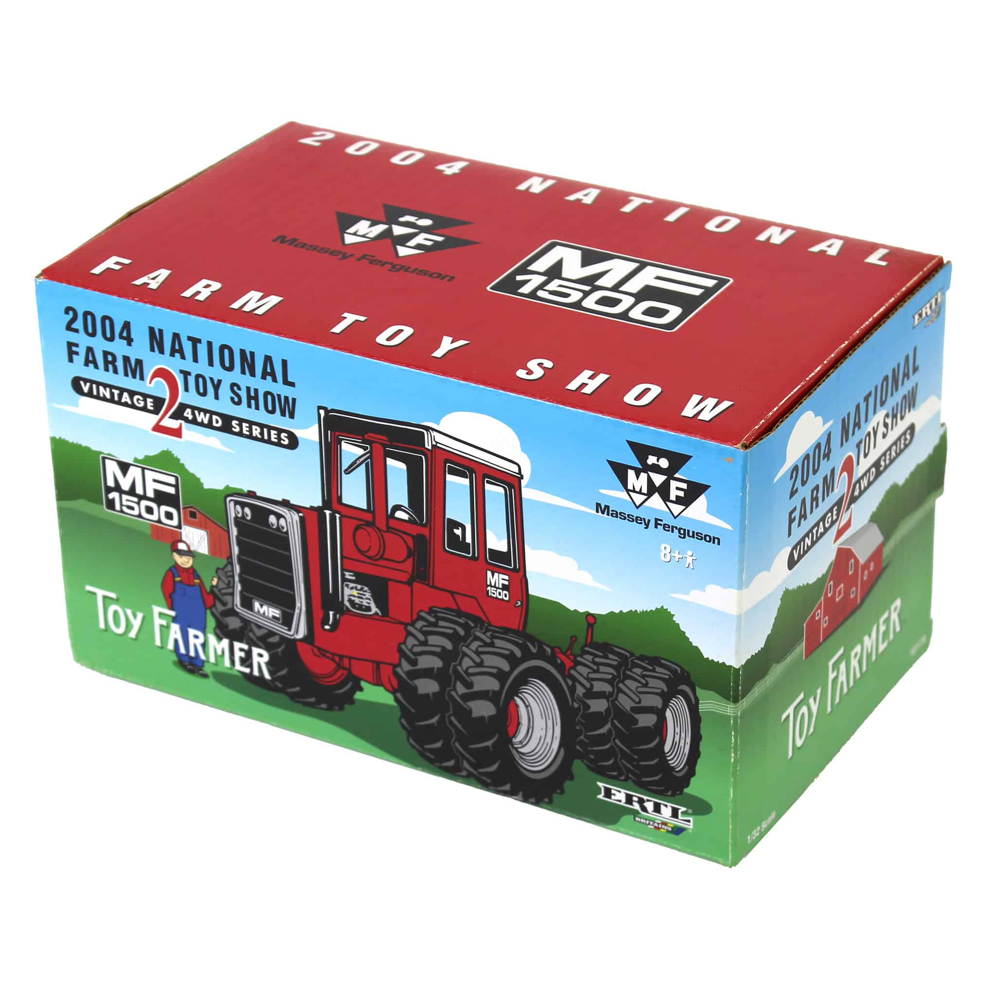 1/32 Massey Ferguson 1500 Tractor with 4WD, 2004 National Farm Toy Show, by ERTL - Image 5