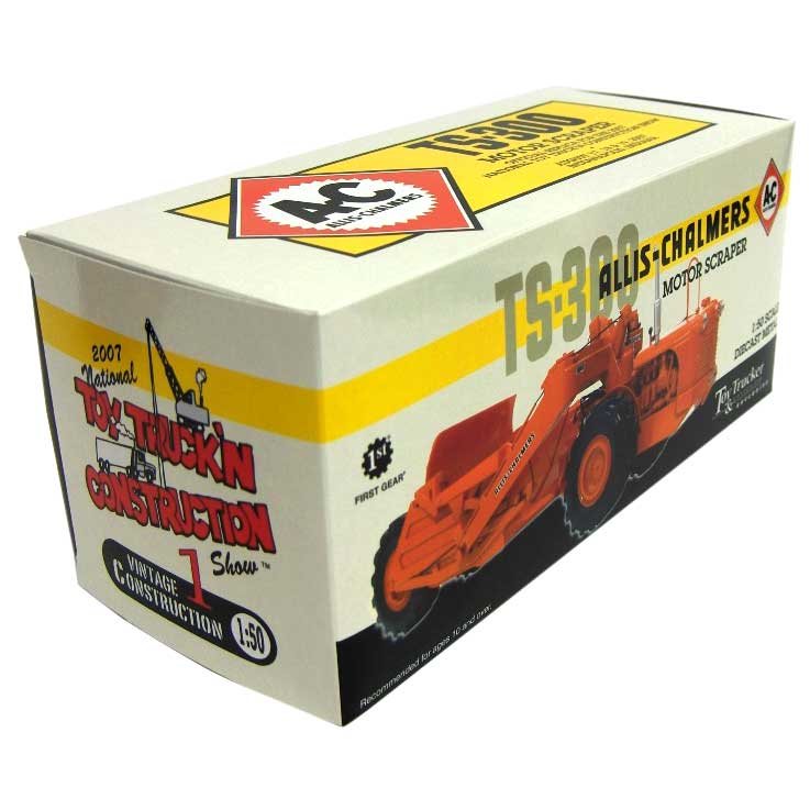 1/50 Allis Chalmers TS-300 Motor Scraper, 2007 National Toy Truck 'N Construction Show - Image 4