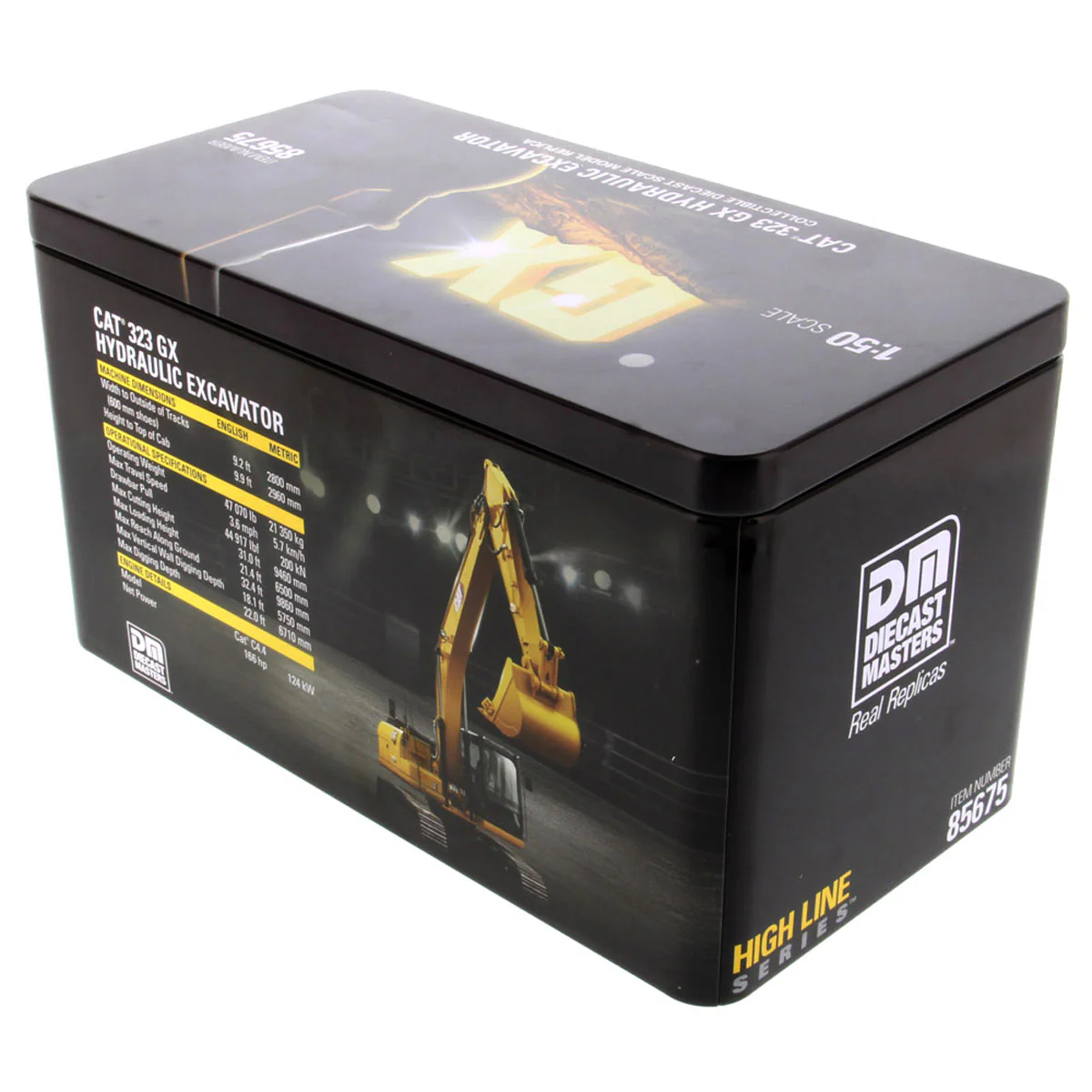 1/50 CAT 323 GX Hydraulic Excavator - Image 8
