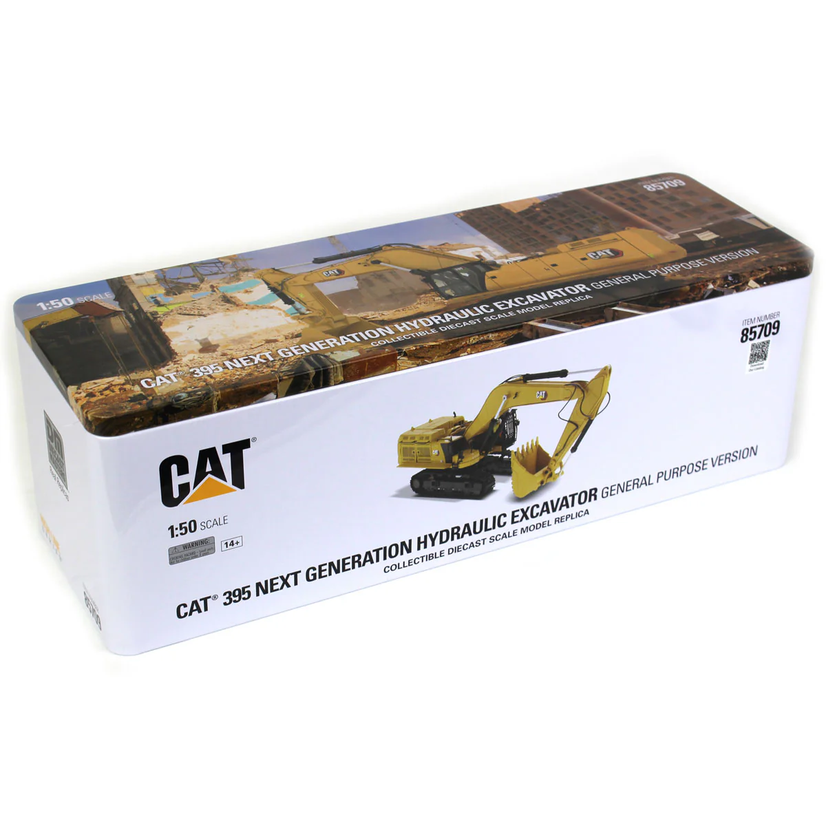 1/50 CAT 395 Next Generation Hydraulic Excavator (General Purpose Version) with Bucket, Hammer & Shear by Diecast Masters - Image 14