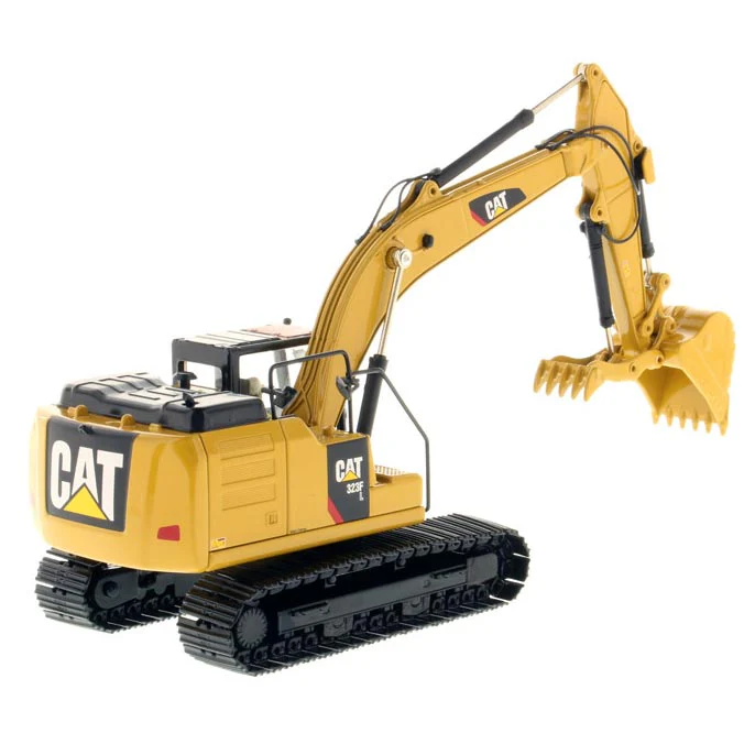 1/50 CAT 323F L Hydraulic Excavator with Thumb by Diecast Masters - Image 4