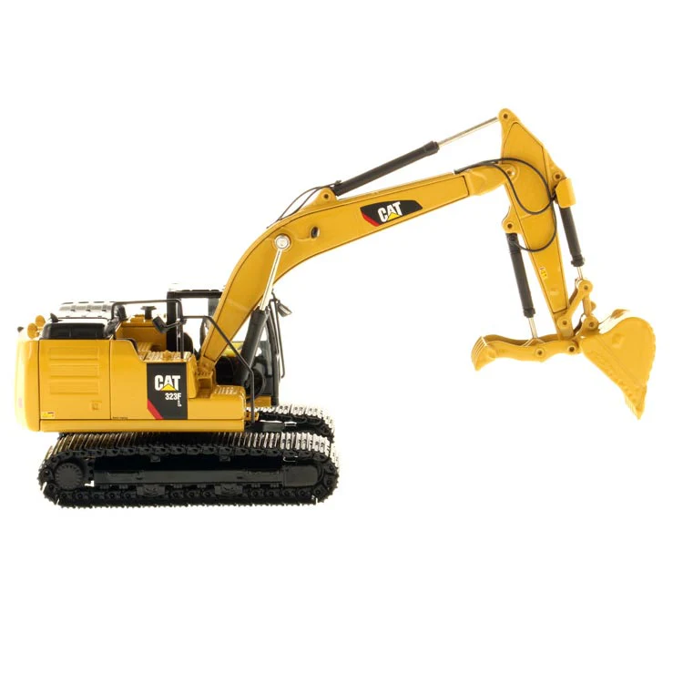 1/50 CAT 323F L Hydraulic Excavator with Thumb by Diecast Masters - Image 5