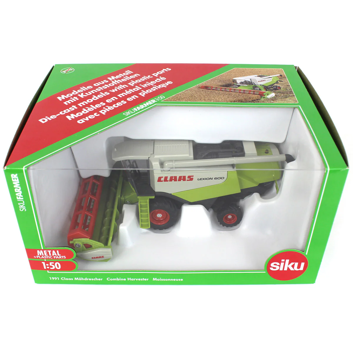 1/50 Claas Lexion 600 Combine Harvester with Grain Head - Image 7