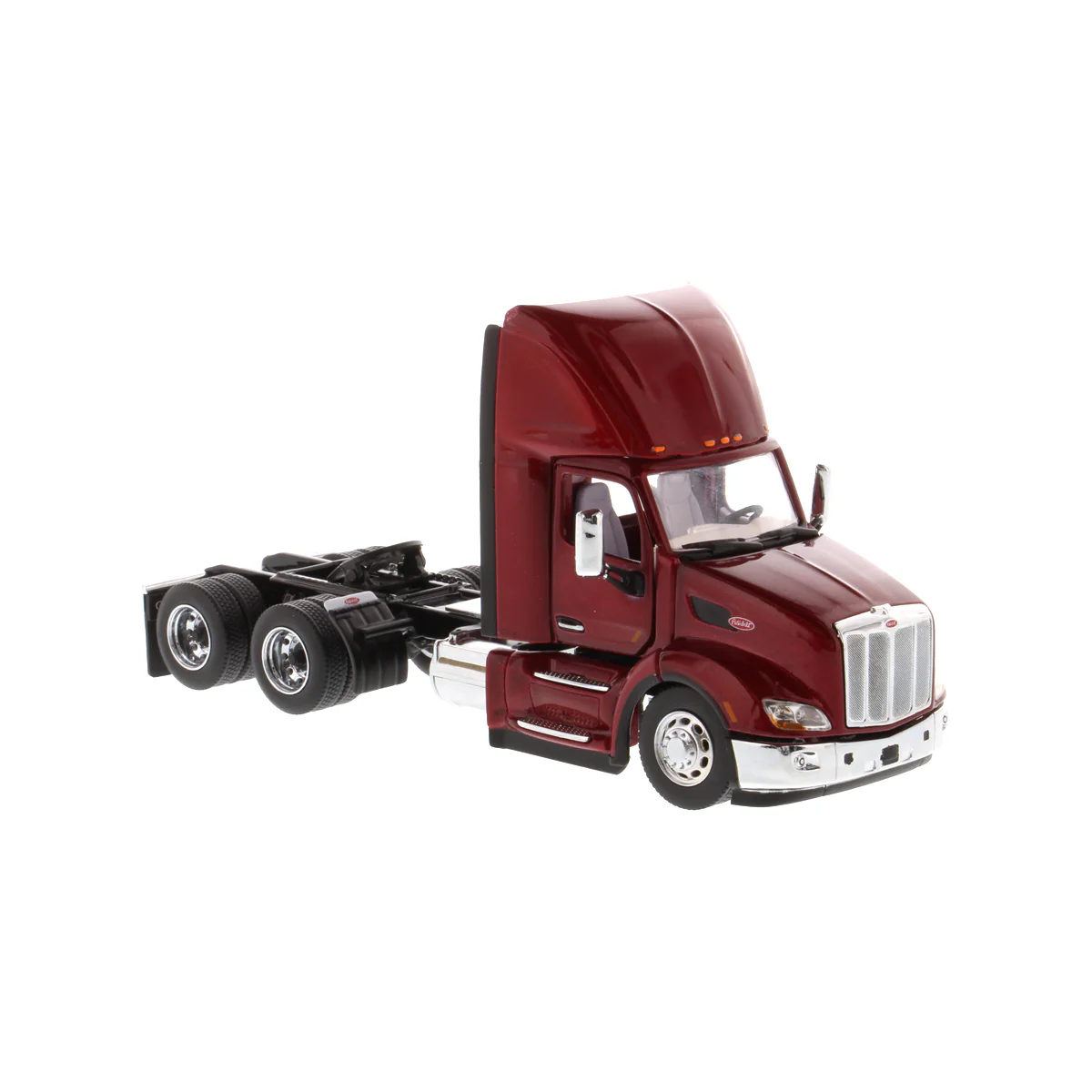 1/50 Legendary Red Peterbilt 579 UltraLoft Day Cab by Diecast Masters - Image 7