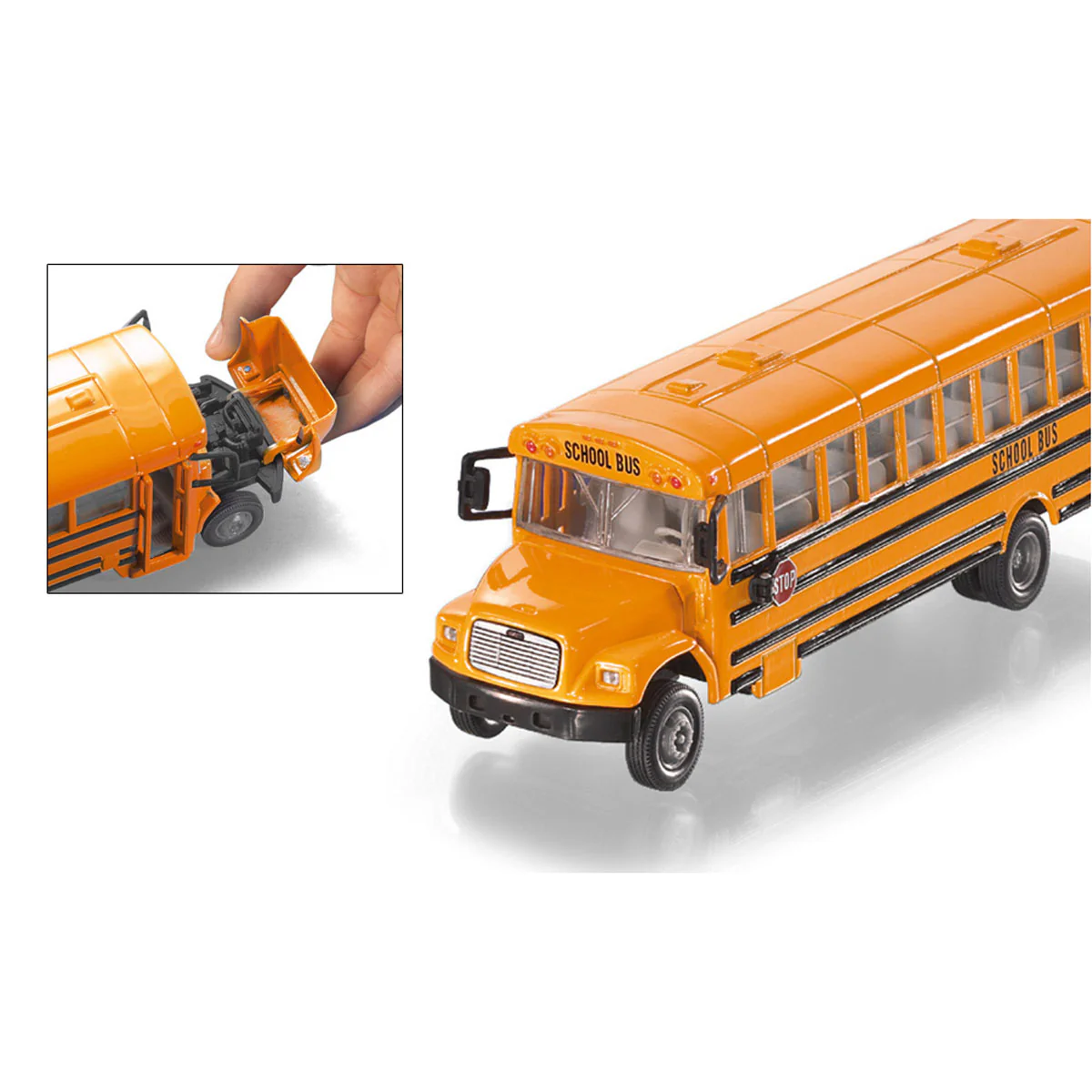 1/55 Diecast USA School Bus - Image 5