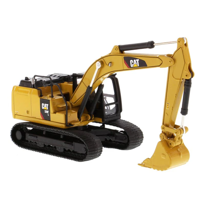 1/64 Caterpillar 320F L Hydraulic Excavator, Diecast Masters Play & Collect - Image 6