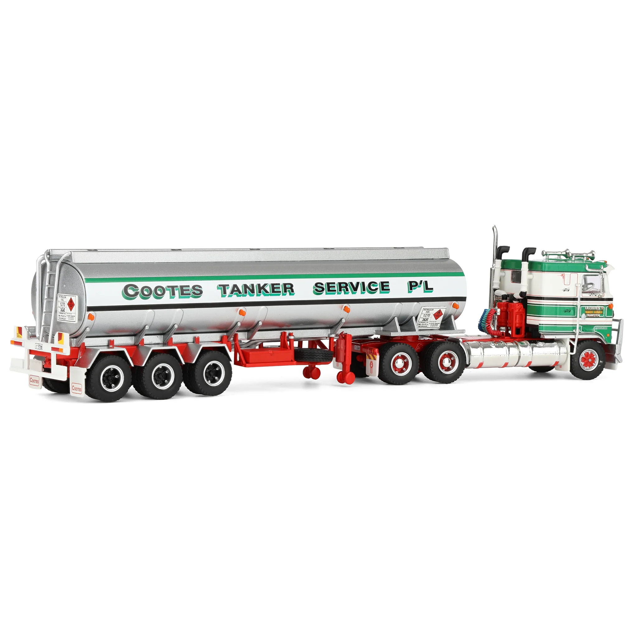 1/64 Cootes Tanker Service Semi Truck with Tanker Trailer by Highway Replicas - Image 3