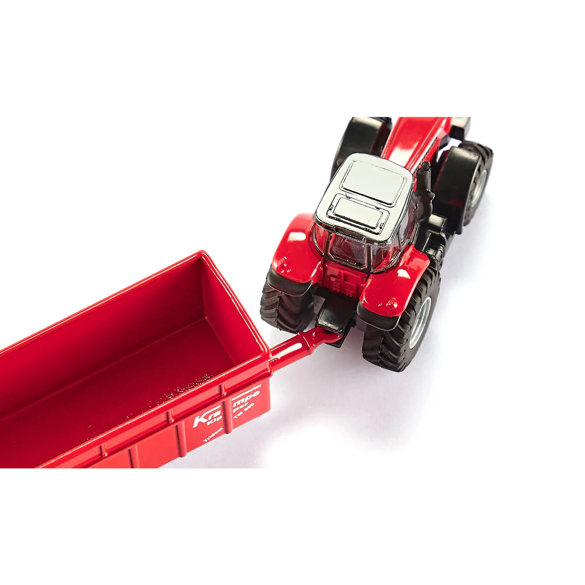 1/87 Massey Ferguson 8480 Tractor with Krampe Dump Trailer by SIKU - Image 4