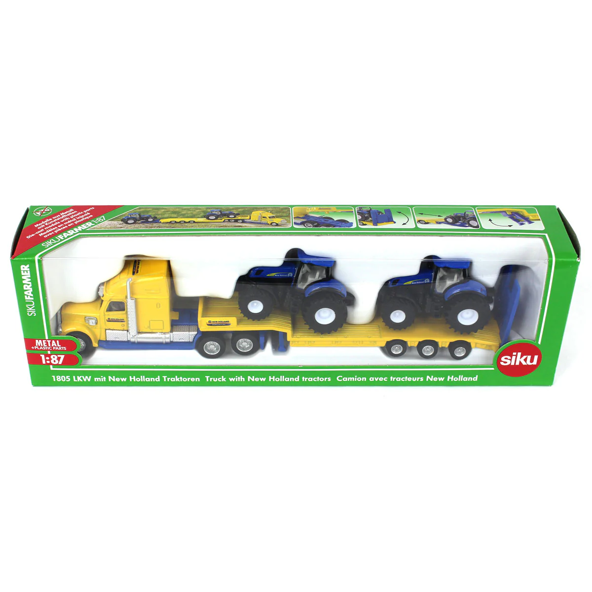 1/87 New Holland Semi with 2 T7070 Tractors - Image 7