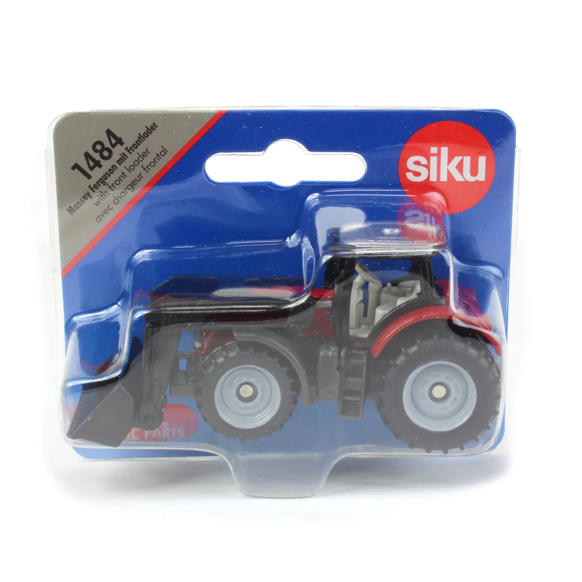 Massey Ferguson Tractor with Front Loader by SIKU - Image 5