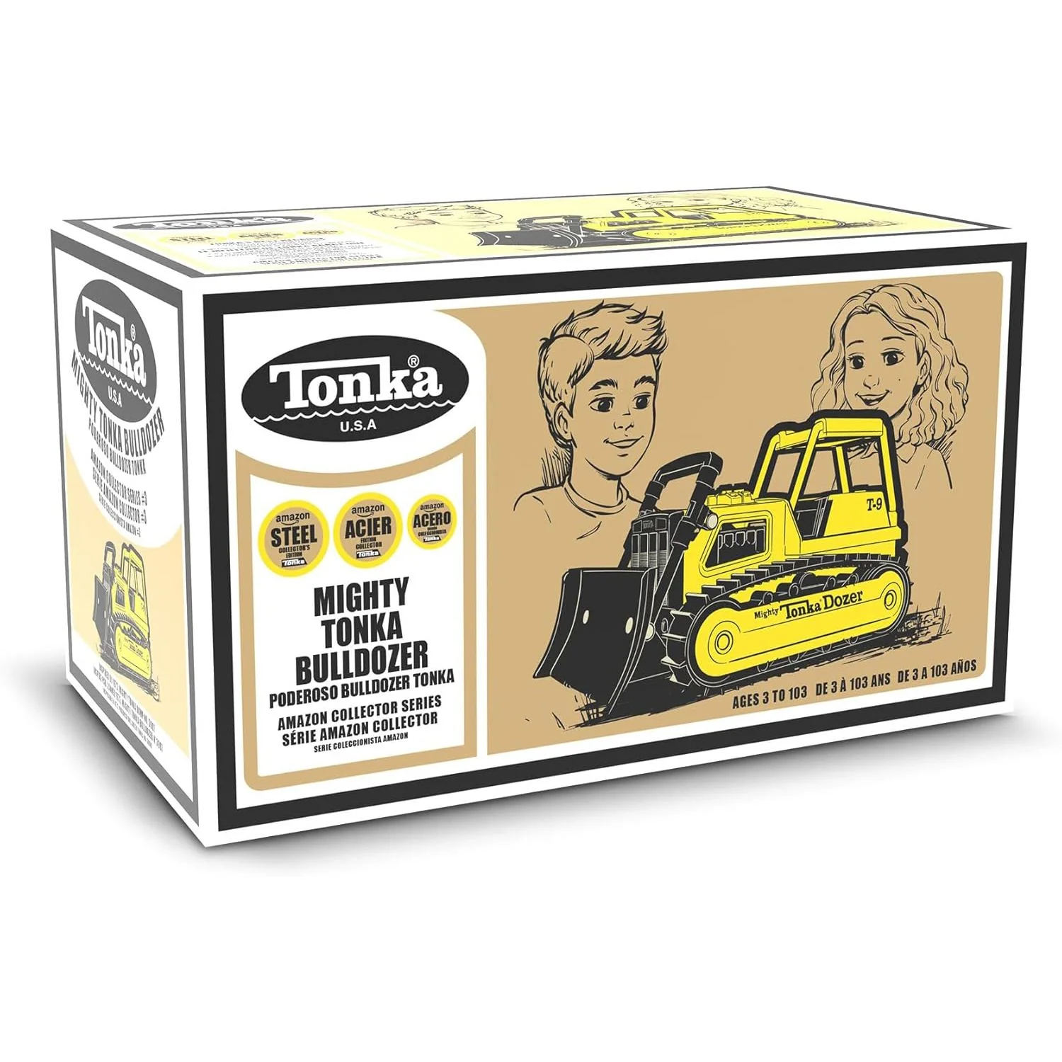 Tonka Mighty Bulldozer, Steel Retro Collector's Edition - Image 8