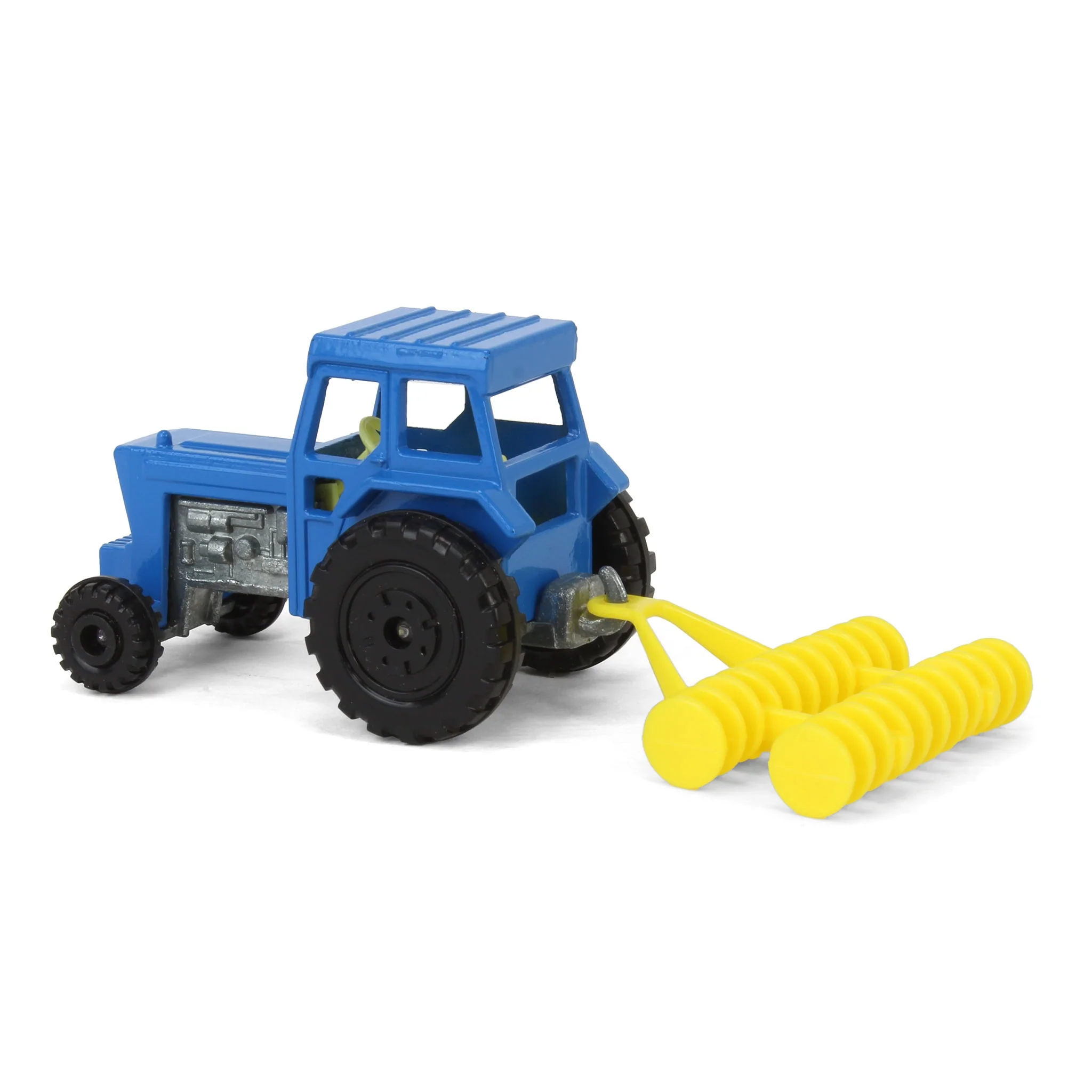 Vintage Matchbox Ford Tractor with Harrow - Image 4