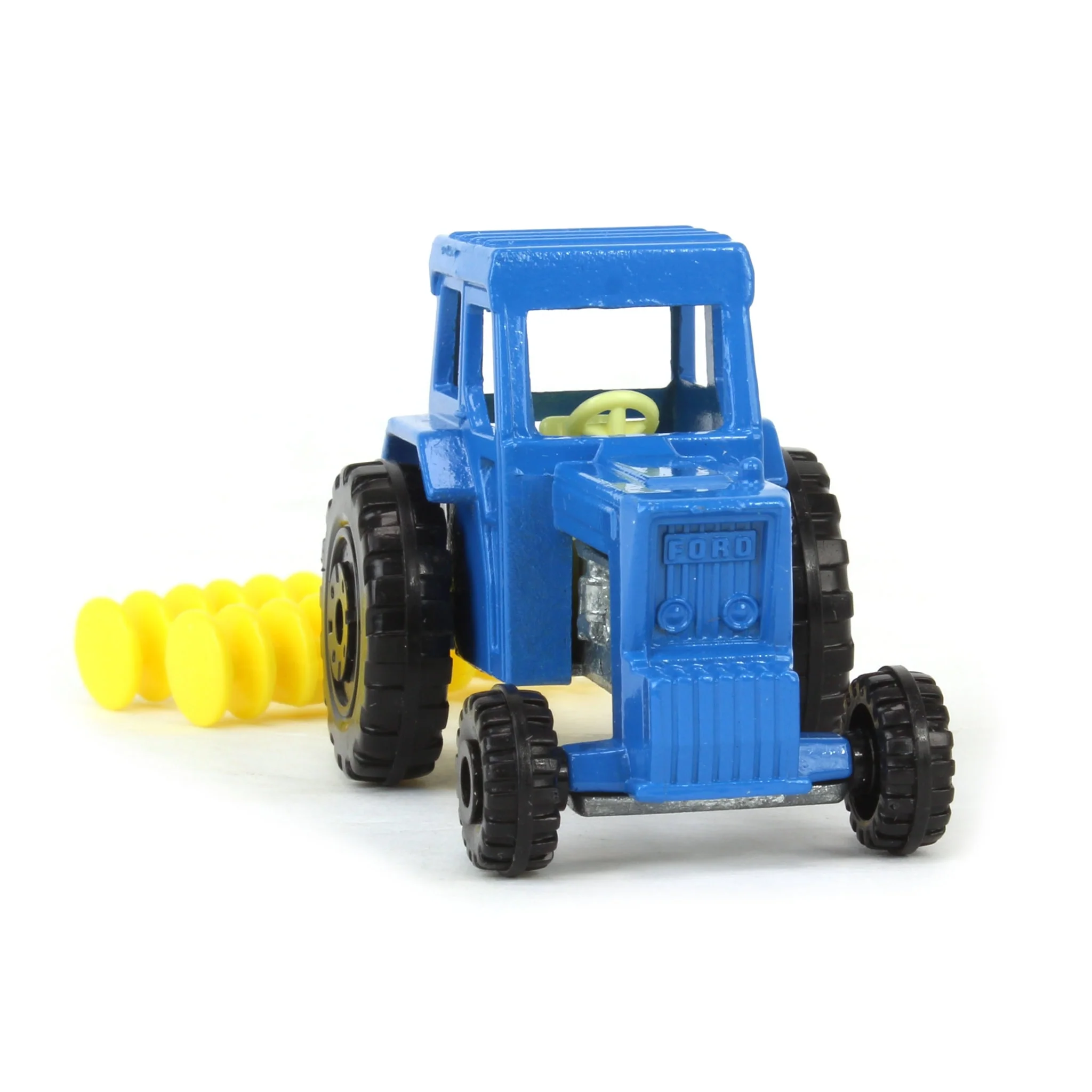 Vintage Matchbox Ford Tractor with Harrow - Image 5